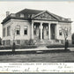 NEW BRUNSWICK NJ CARNEGIE LIBRARY 1907 UNDIVIDED ANTIQUE POSTCARD w/ CORK CANCEL