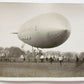 RPPC VINTAGE PHOTO POSTCARD US ARMY DIRIGIBLE AIR SHIP