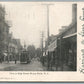 MOUNT HOLLY NJ HIGH STREET ANTIQUE POSTCARD