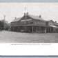 SOUDERTON PA MAIN & FRONT STREETS DOUBLE SIDED ANTIQUE POSTCARD