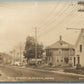GLEN COVE ME MAIN STREET ANTIQUE REAL PHOTO POSTCARD RPPC