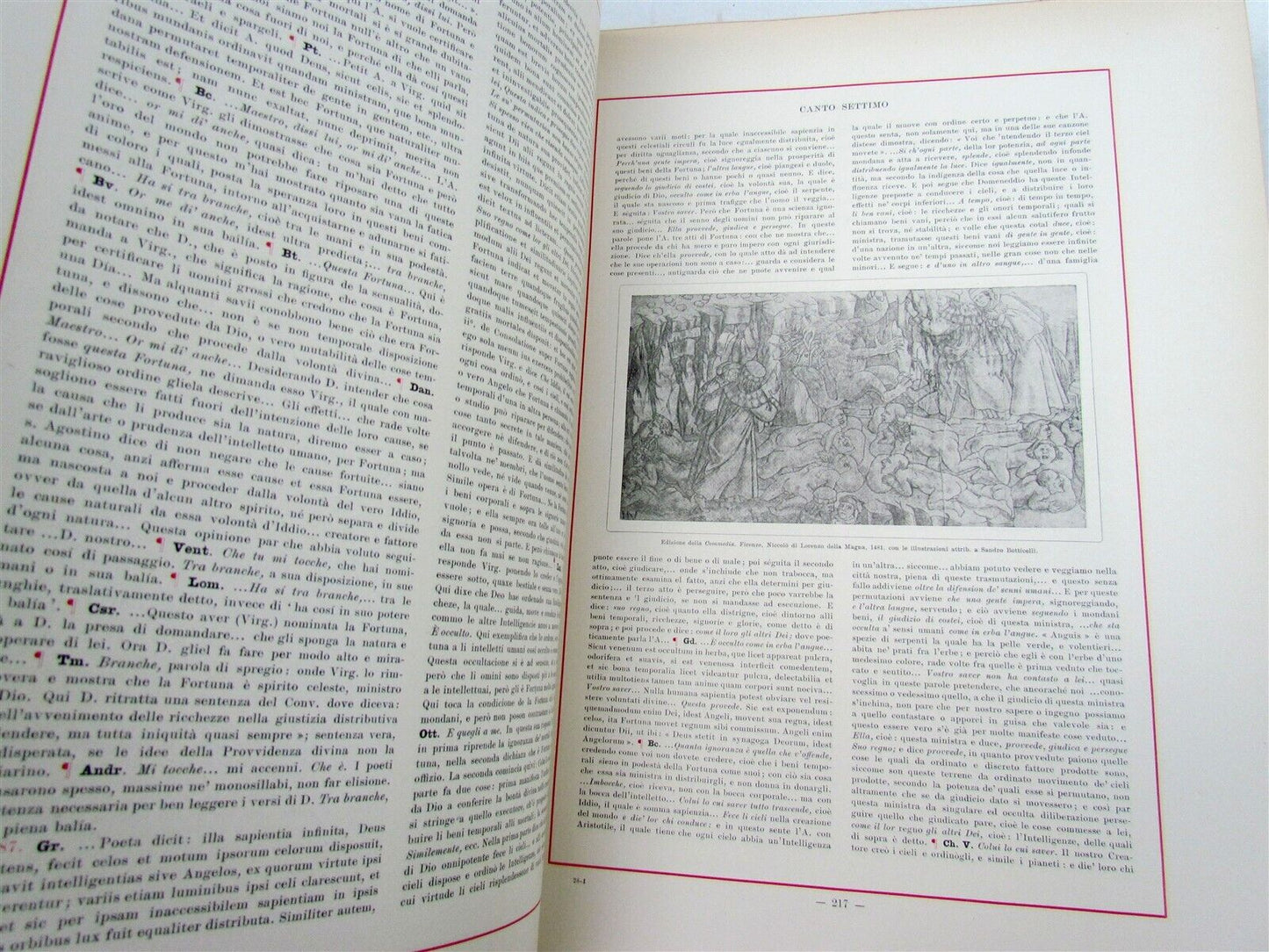1924-39 DANTE DIVINA COMMEDIA NELLE FIGURAZIONE ARTISTICA antique MASSIVE FOLIO