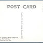 TATOO GIRL 1983 VINTAGE REPRODUCTION POSTCARD
