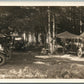 GUNSTOCK CAMPS NH OLD FORD CARS AUTOMOBILES VINTAGE REAL PHOTO POSTCARD RPPC