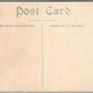 EASTON PA JUNCTION of LEHIGH & DELAWARE RIVER ANTIQUE POSTCARD