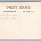 CLADDER PA STREET SCENE ANTIQUE REAL PHOTO POSTCARD RPPC