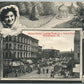 WILLIAMSPORT PA MARKET STREET 1910 ANTIQUE POSTCARD