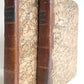 1817 OPERE SCELTE DEL CONTE D. FULVIO TESTI 2 VOLUMES antique POETRY & LETTERS