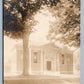 ASHFIELD MA BELDING MEMORIAL LIBRARY 1919 ANTIQUE REAL PHOTO POSTCARD RPPC