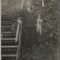 FISHERMAN ANTIQUE REAL PHOTO POSTCARD RPPC