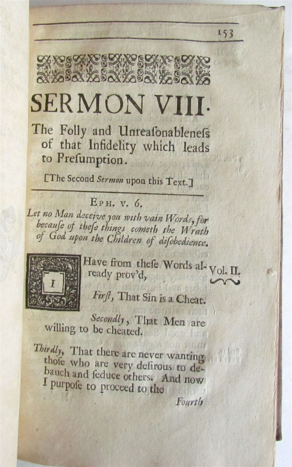 1716 SIXTEEN SERMONS by Rev. Dr. Richard Lucas in ENGLISH