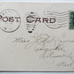 ANTIQUE 1905 UNDIVIDED POSTCARD WHY UNDER THE SUN DON'T YOU WRITE? CORK CANCEL