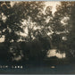 SHOHOLA TOWNSHIP PA HIRSCH LAKE ANTIQUE REAL PHOTO POSTCARD RPPC