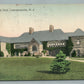 LAWRENCEVILLE NJ MEMORIAL HALL ANTIQUE POSTCARD