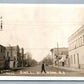 DICKINSON ND SIMS STREET ANTIQUE REAL PHOTO POSTCARD RPPC