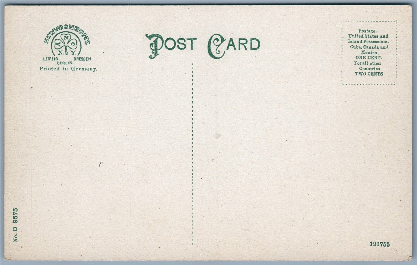 GOUVERNEUR NY ARCH & PRESBYTERIAN CHURCH ANTIQUE POSTCARD