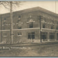 THOMASTON ME NEW WATTS BLOCK ANTIQUE REAL PHOTO POSTCARD RPPC