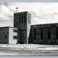 RUGBY ND LUTHERAN CHURCH VINTAGE REAL PHOTO POSTCARD RPPC