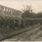 SOLDIERS EXCERCISING w/ RIFLES ANTIQUE REAL PHOTO POSTCARD RPPC