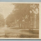 MOOERS NY CHAMPLAIN STREET ANTIQUE REAL PHOTO POSTCARD RPPC