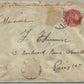 ARGENTINA to PARIS FRANCE 1911 ANTIQUE COVER