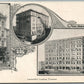 LOUISVILLE KY LEADING THEATRES ANTIQUE POSTCARD