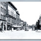 SAULT STE MARIE MI ASHMUN STREET VINTAGE REAL PHOTO POSTCARD RPPC