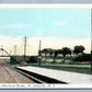 ST.JOHNSVILLE NY OVERHEAD BRIDGE ANTIQUE POSTCARD