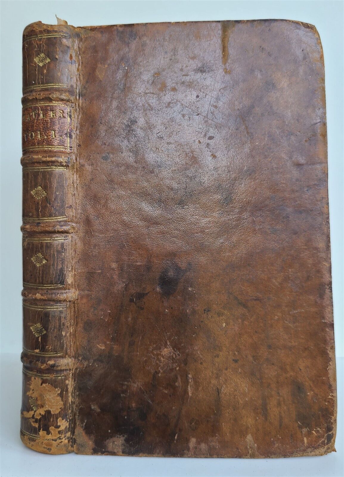 1748 THE LUCUBRATIONS of ISAAC BICKERSTAFF antique Vol. I