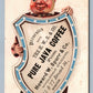 VICTORIAN TRADE CARD HOWARD W. SPURR GROCERS BOSTON MA PURE JAVA COFFEE antique