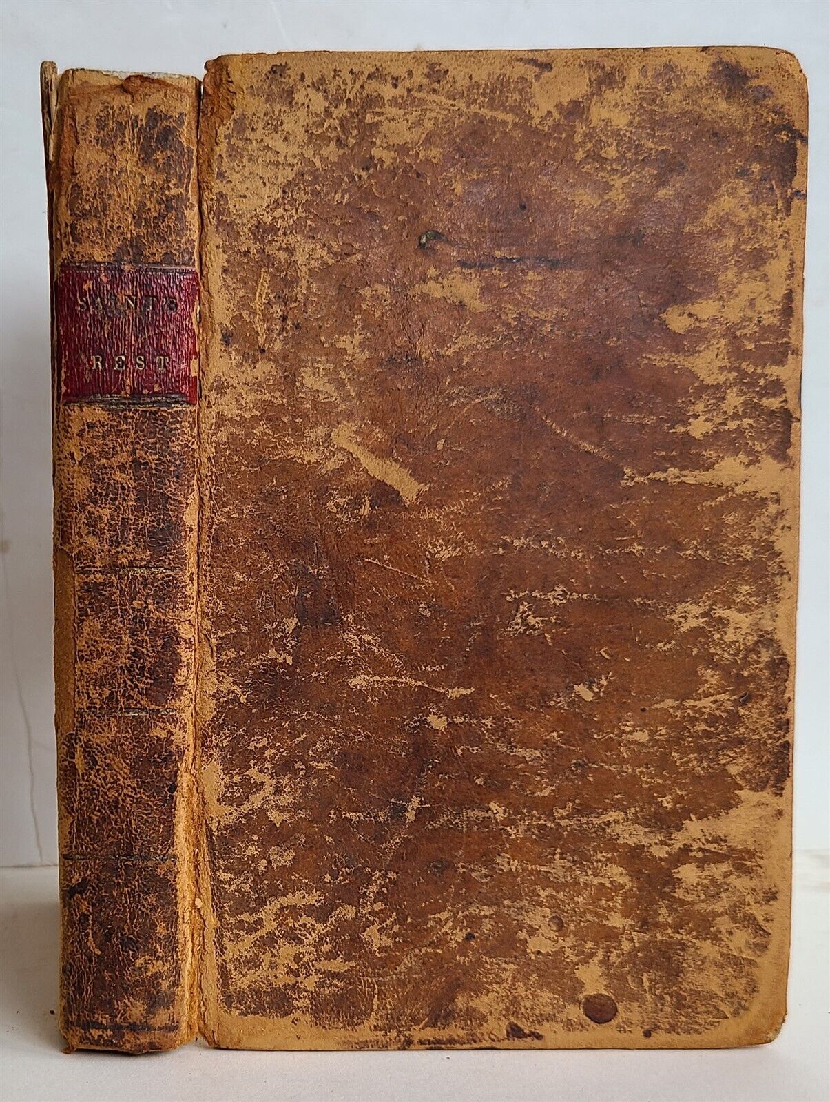 1822 SAINT'S EVERLASTING REST by RICHARD BAXTER antique AMERICANA