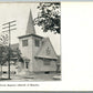 HAWLEY PA FIRST BAPTIST CHURCH ANTIQUE POSTCARD