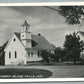 ISLAND FALLS ME BAPTIST CHURCH VINTAGE REAL PHOTO POSTCARD RPPC