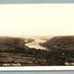 NEW HOPE PA VIEW FROM TOWER ANTIQUE REAL PHOTO POSTCARD RPPC