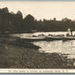 ASSEMBLY PARK NY BOATS AT LIVERY ANTIQUE REAL PHOTO POSTCARD RPPC