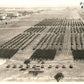 FORT SAM HOUSTON SAN ANTONIO TX PARADE w/ CARS VINTAGE REAL PHOTO POSTCARD RPPC