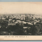 UPPER MONTCLAIR NJ BIRDS EYE VIEW ANTIQUE POSTCARD
