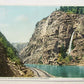 CHIPETA FALLS BLACK CANYON GUNNISON COLORADO RAILROAD railway ANTIQUE POSTCARD