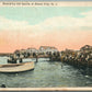 OCEAN CITY NJ WATCHING THE SPORTS ANTIQUE POSTCARD