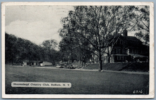 SUFFERN NY HOUVERKOPF COUNTRY CLUB 1944 VINTAGE POSTCARD