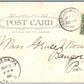 STROUDSBURG PA FALLS UNDIVIDED 1906 ANTIQUE POSTCARD