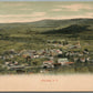 HILLSIDE NY BIRDS EYE VIEW ANTIQUE POSTCARD