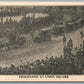 NEW YORK NY PROCESSION AT UNION SQUARE ANTIQUE POSTCARD