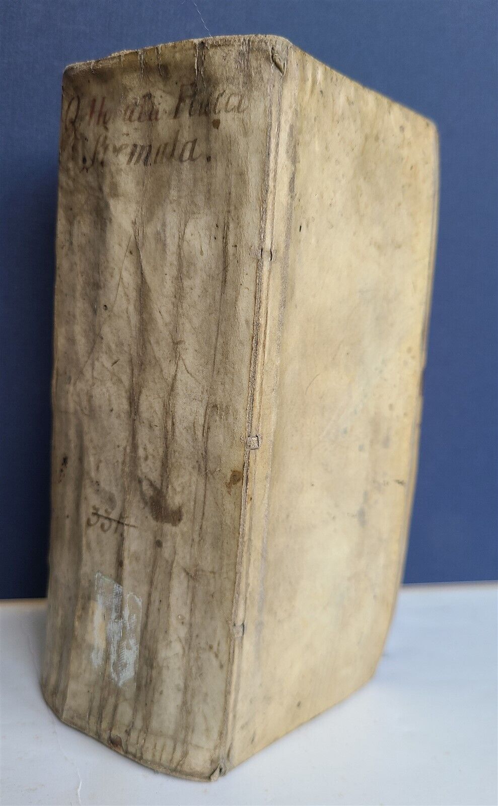 1667 & 1690 HORACE Poemata and Parodiae antique in LATIN poetry VELLUM BOUND