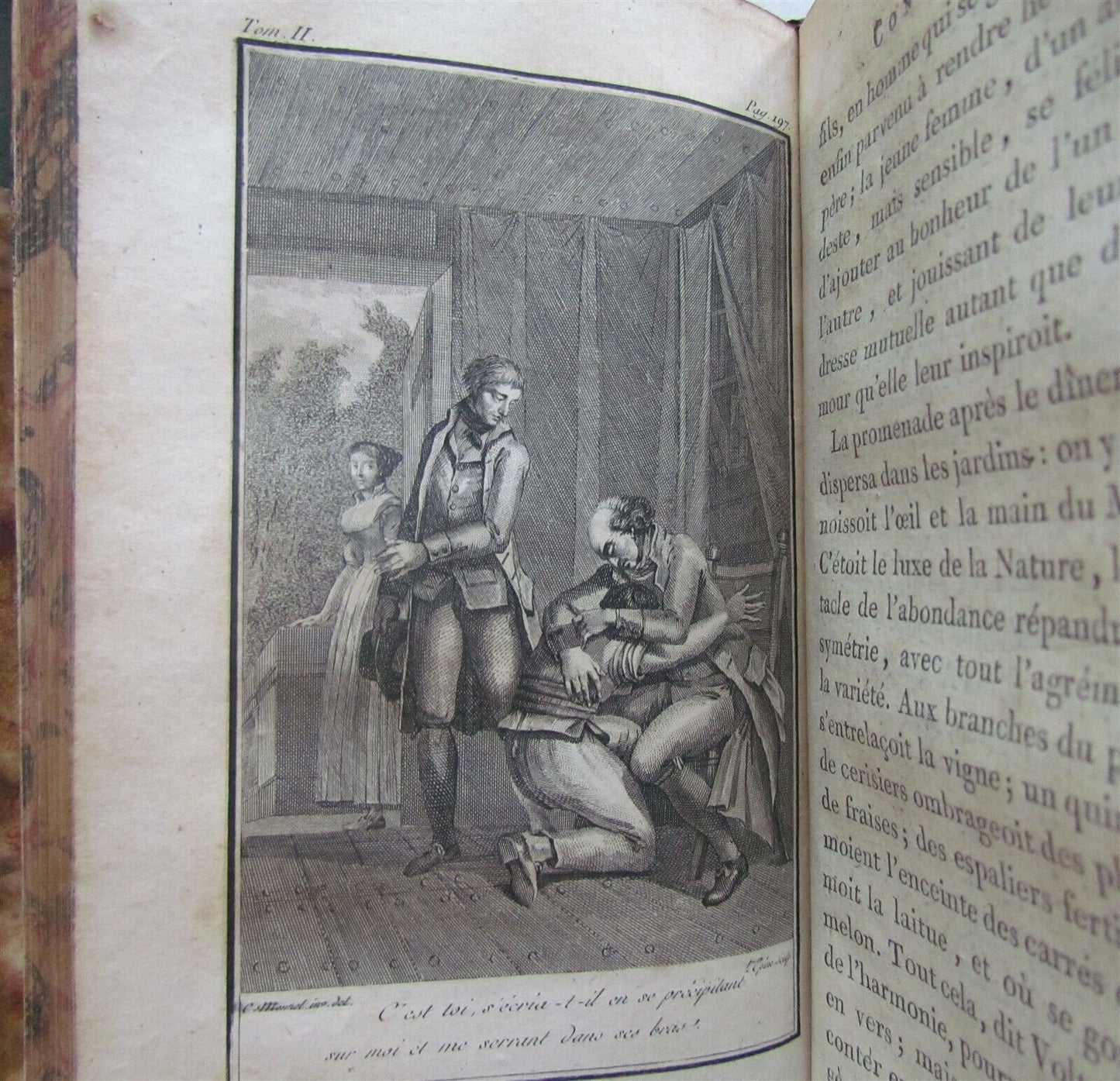 1801 4 volumes NOUVEAUX CONTES MORAUX by MARMONTEL ANTIQUE