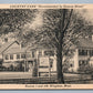 HINGHAM MA COUNTRY FARE RESTAURANT ADVERTISING 1951 VINTAGE POSTCARD
