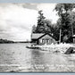 READFIELD ME TORSEY LAKE CHASE LODGE VINTAGE REAL PHOTO POSTCARD RPPC