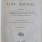 1875 REMAINS OF LOST EMPIRES PALMYRA NINEVEH BABYLON INDIA antique ILLUSTRATED