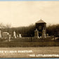 LITTLE COMPTON RI THE WILBOUR CEMETERY ANTIQUE REAL PHOTO POSTCARD RPPC