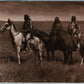 THREE INDIAN PIEGAN 1987 POSTCARD photo by E.S.CURTIS